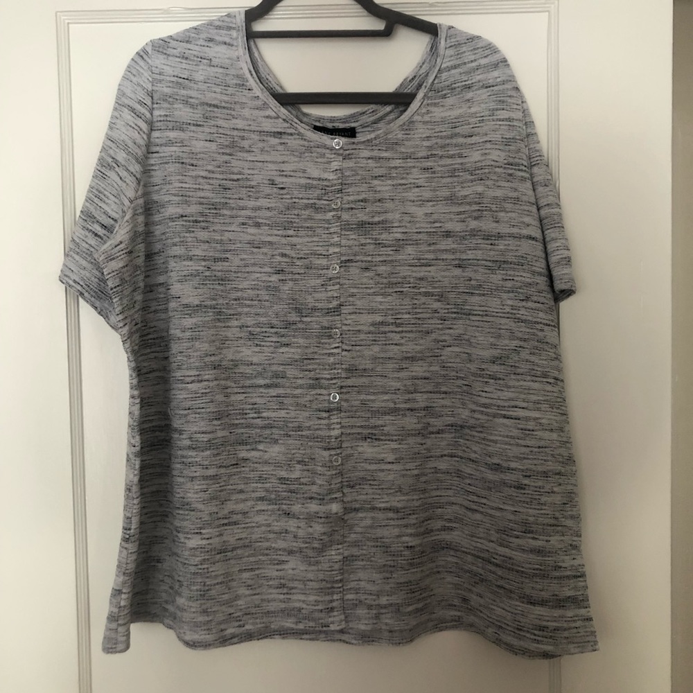 Hacci knit shirt